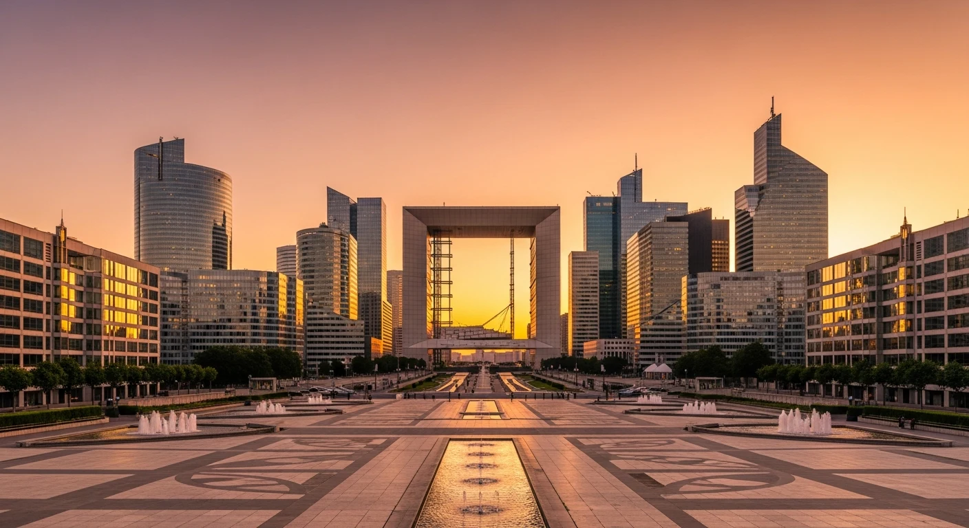 La Défense - vue emblématique